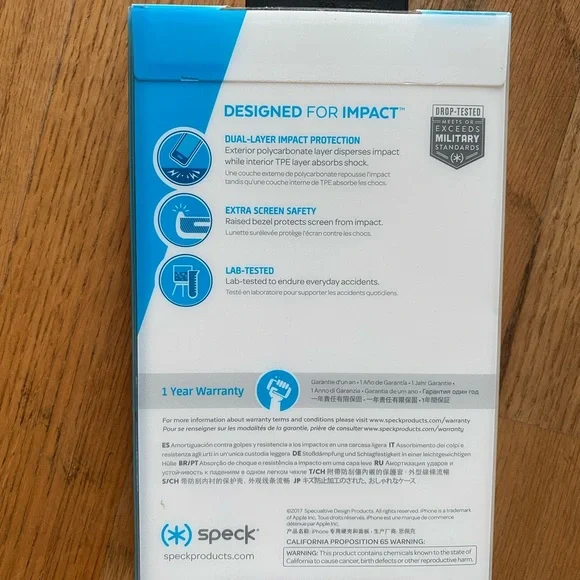 Speck iPhone Candy Shell Case (5.8” iPhone X) - Picture 4 of 4